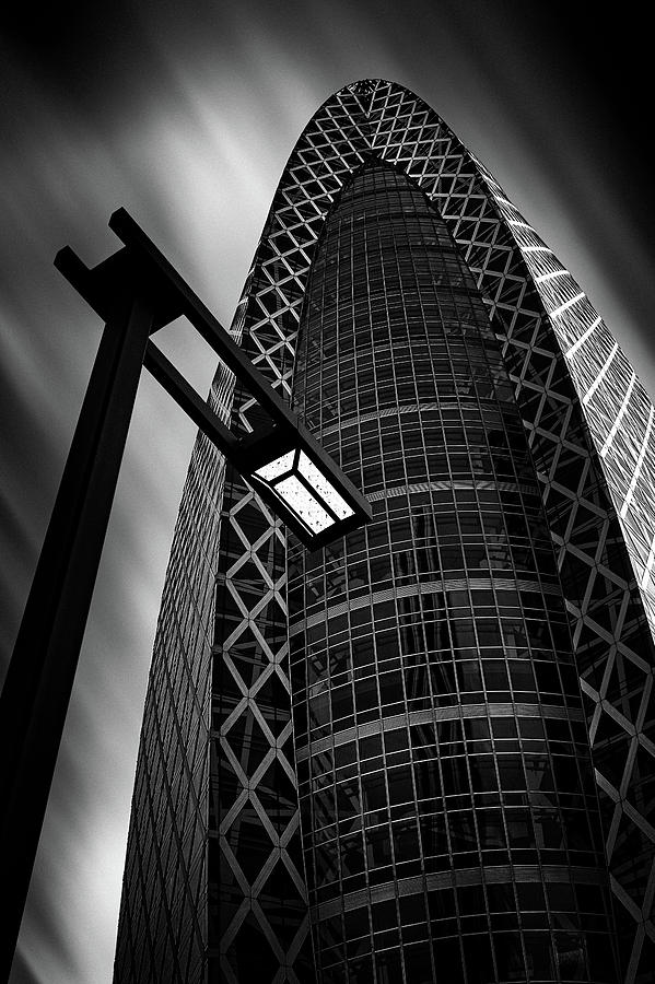 Tokyo Building Photograph by Gary E. Karcz
