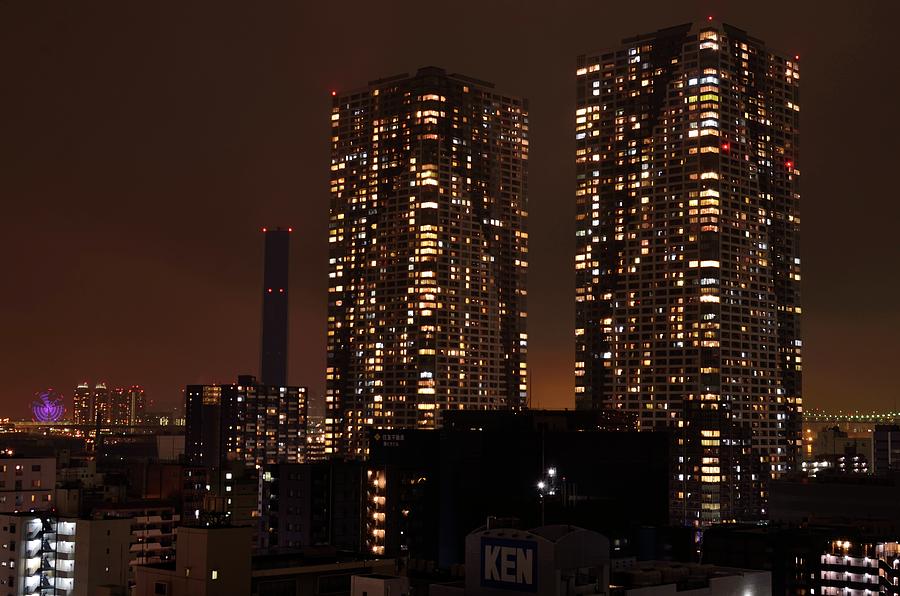Tokyo Cityscape Photograph by Keiko Iwabuchi