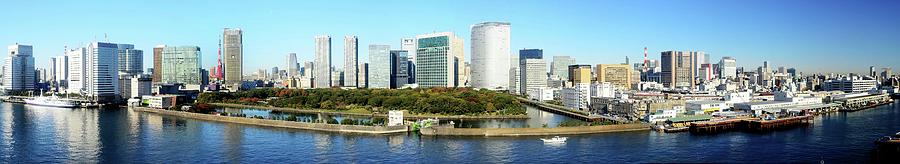Tokyo Downtown Oversize  Panorama Photograph by Vladimir Zakharov