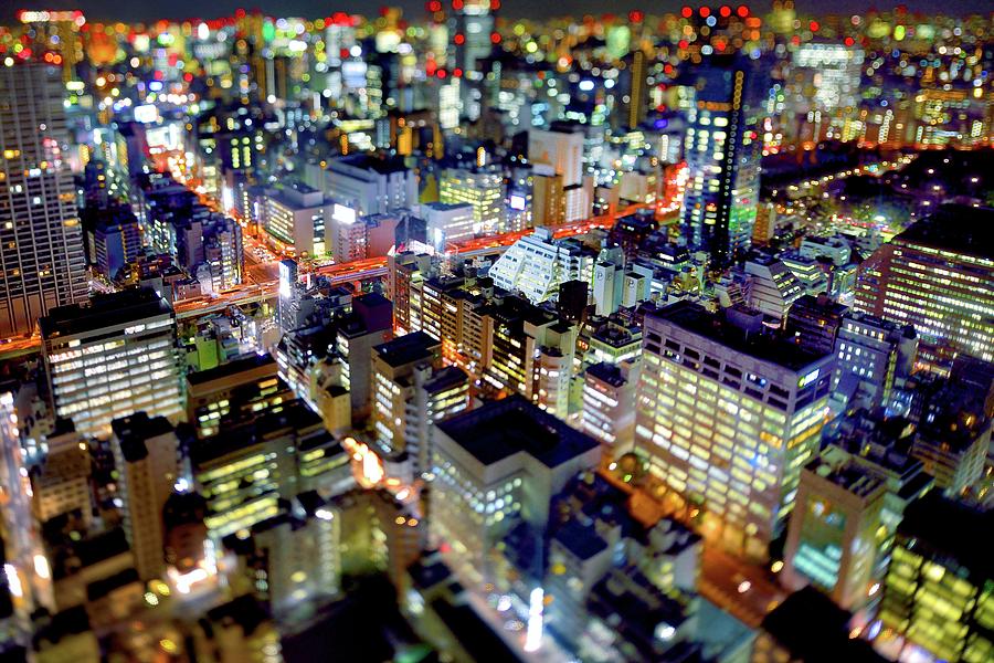 Tokyo Lihghts Photograph by Vladimir Zakharov