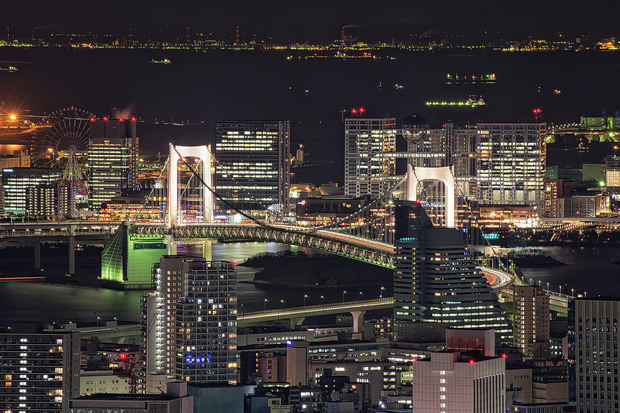 Tokyo Nightscape Photograph by Yuga Kurita