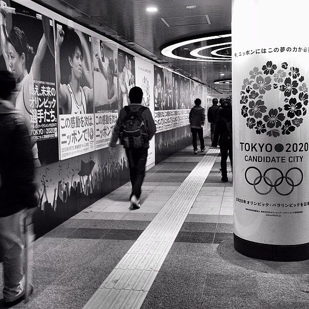 Shibuya Photograph - #tokyo #shibuya #olympic by Tokyo Sanpopo