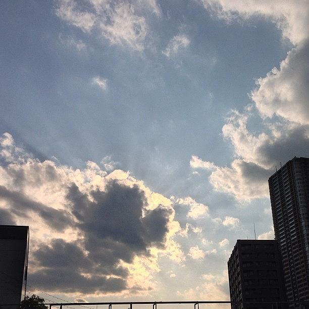 Landscape Photograph - #tokyo #sky #landscape by Tokyo Sanpopo