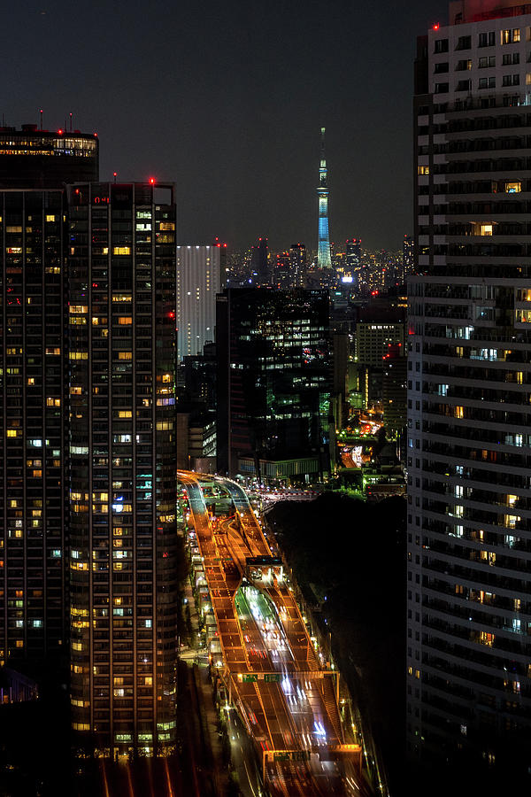 Tokyo Sky Tree From The Gap Of The Photograph by I Love Photo And Apple.