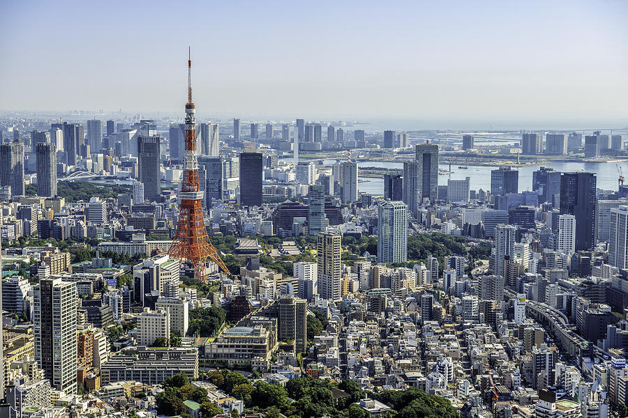 Tokyo Skyline Photograph by AlpamayoPhoto