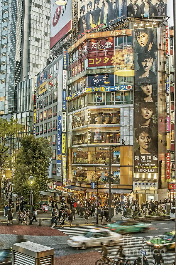  Shibuya crossing Tokyo Photograph by Patricia Hofmeester