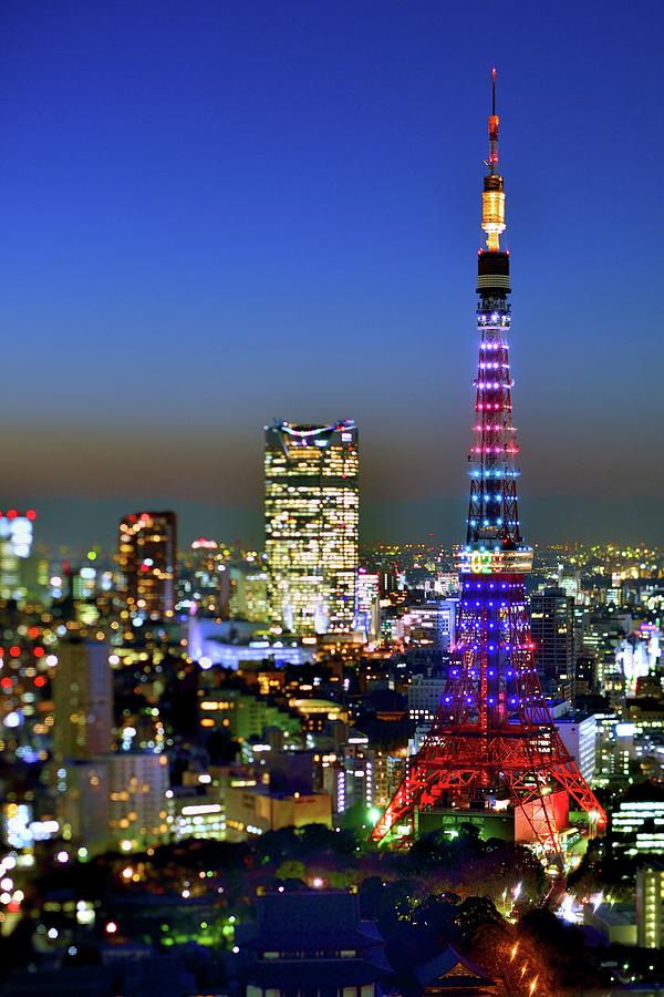 Tokyo Tower 2020 At Twilight Photograph by Vladimir Zakharov