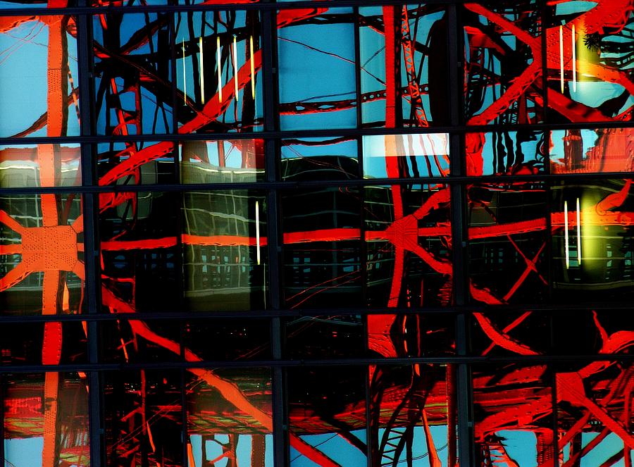 Tokyo Tower Abstract Photograph by Jacqueline M Lewis