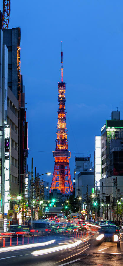 Tokyo Tower, Tokyo, Japan Photograph by Jesse D. Eriksen
