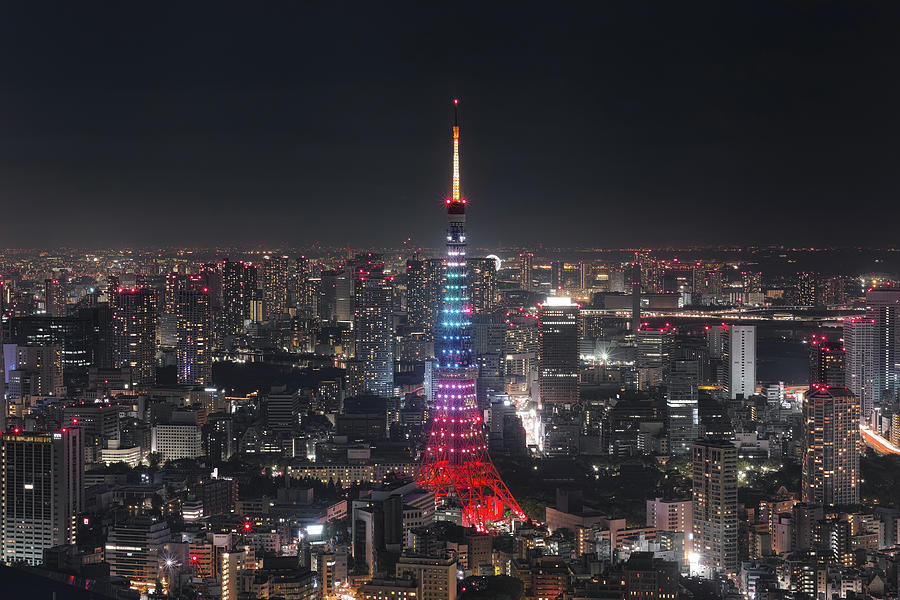 Tokyo Tower Photograph by Yuga Kurita