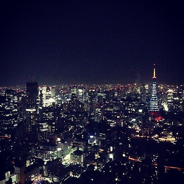 Tokyo View From Roppongi Hills Photograph by Keith Morrell