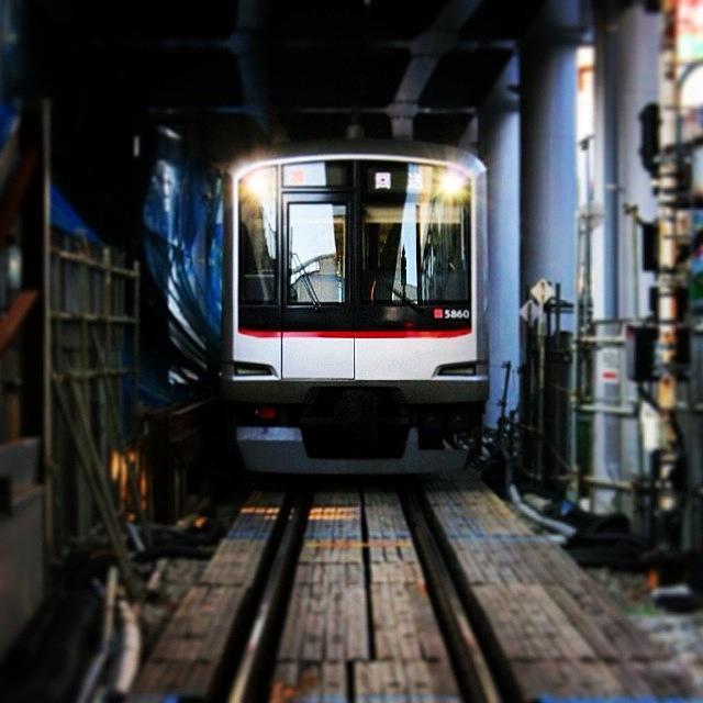 Train Photograph - #tokyu #toyoko Line - #tokyo #yokohama by Kenichi Iwai