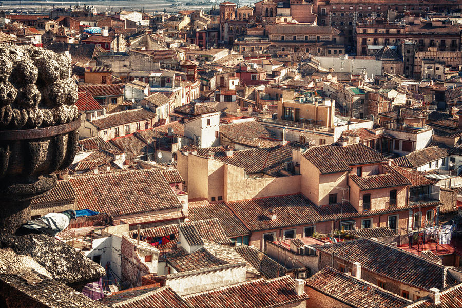 Toledo from the Jesuits Church Photograph by Levin Rodriguez