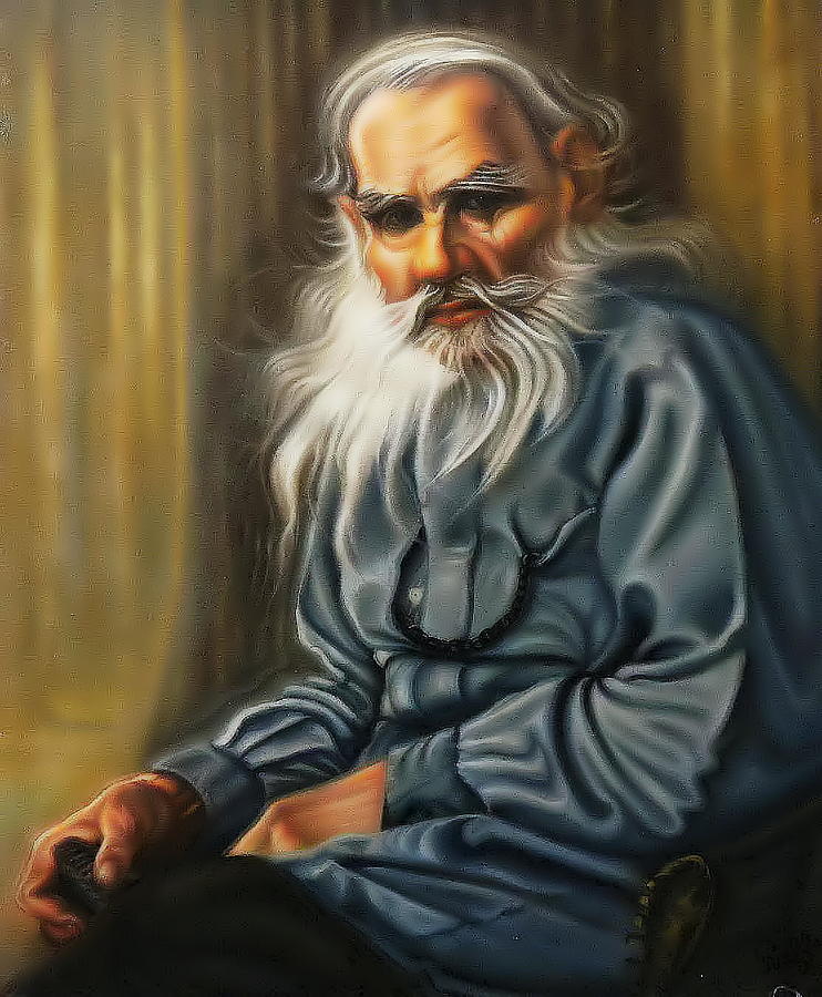 Tolstoi Painting - Tolstoi by Raffi Jacobian