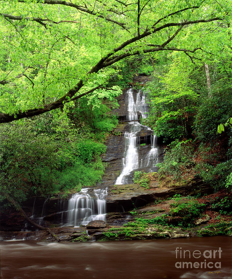 Waterfall Photograph - Tom Branch Falls 2009 by Matthew Turlington