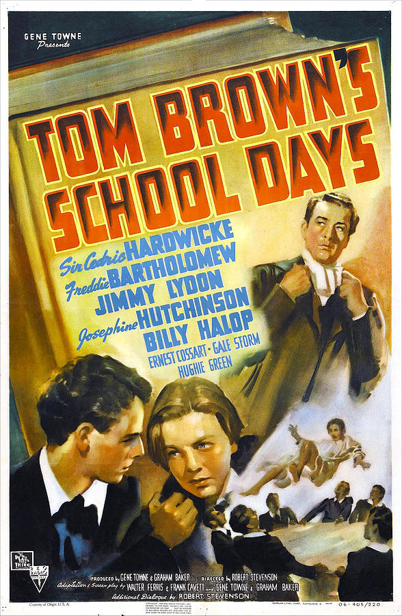 Movie Photograph - Tom Browns School Days, Us Poster by Everett