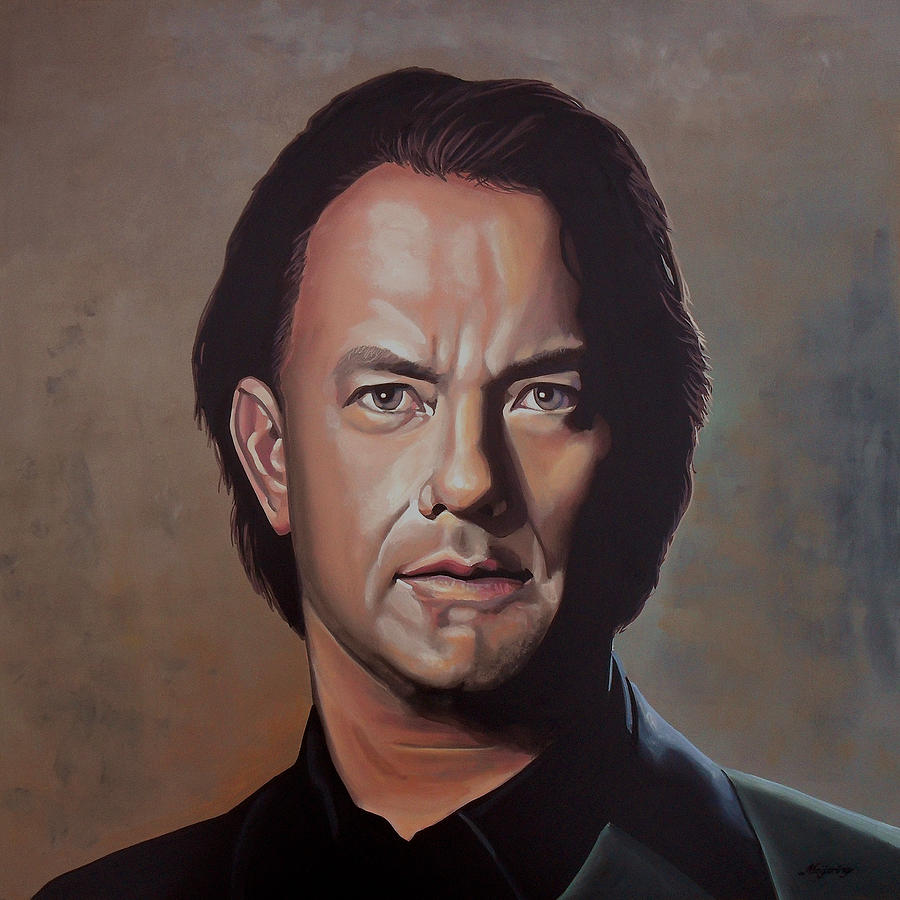 Tom Hanks Painting by Paul Meijering