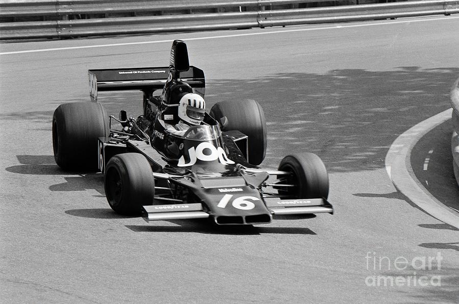 Tom Pryce. 1975 Spanish Grand Prix Photograph by Oleg Konin