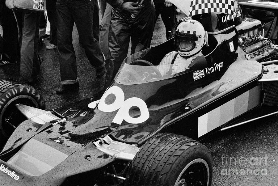 Tom Pryce. 1975 Dutch Grand Prix Photograph by Oleg Konin
