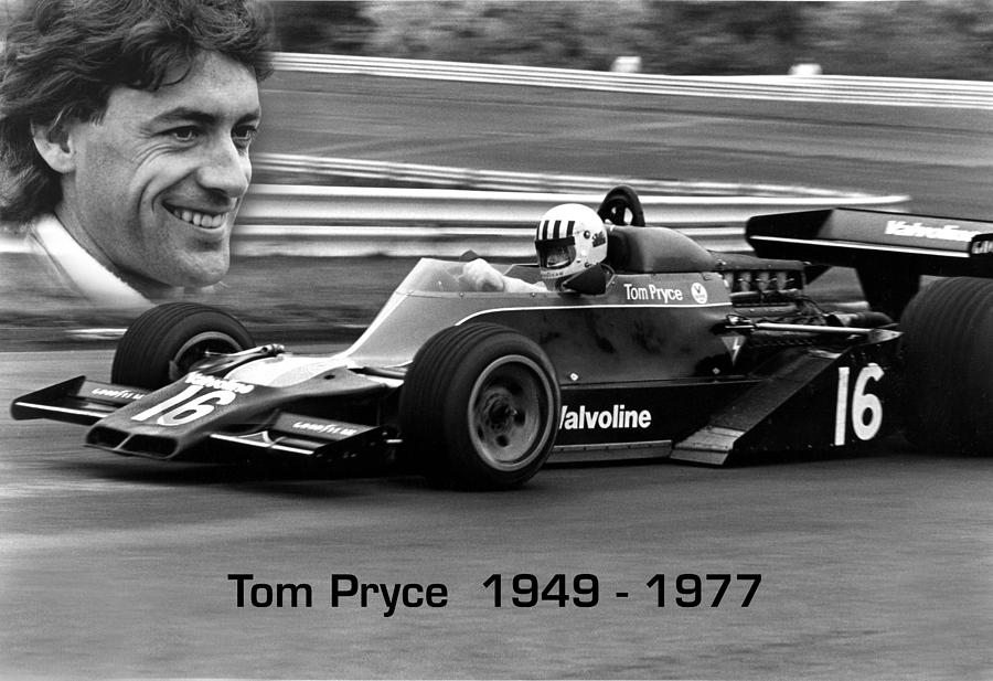Tom Pryce Memory Photograph by Mike Flynn