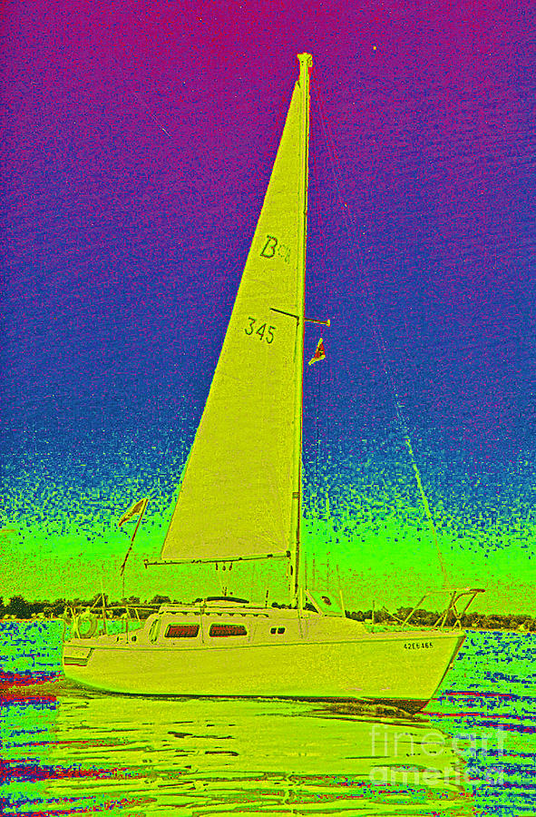 Tom Rays Sailboat Photograph by First Star Art