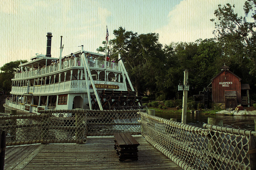 Orlando Photograph - Tom Sawyers Boat by Laurie Perry