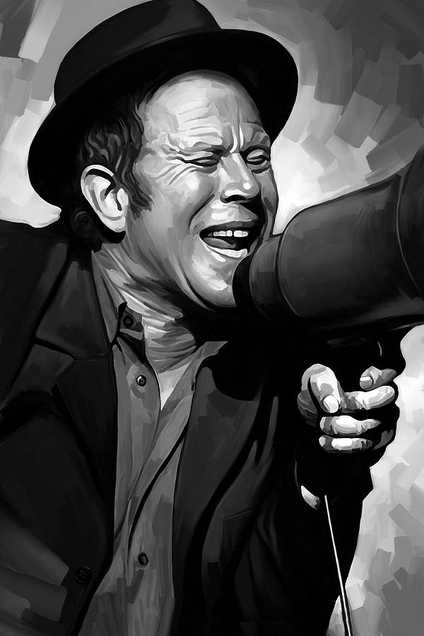 Singer-songwriter Painting - Tom Waits Artwork  3 by Sheraz A