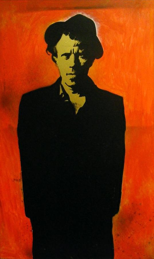 Tom Waits Painting by Sam Dominguez - Fine Art America