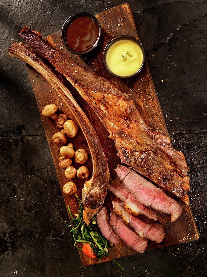 Tomahawk, The Ultimate Steak Photograph by Lauripatterson