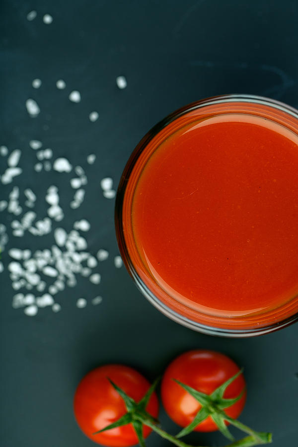 Tomato Photograph - Tomato Juice by Nailia Schwarz