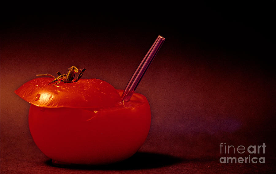 Tomato Juice Photograph by Sharon Elliott