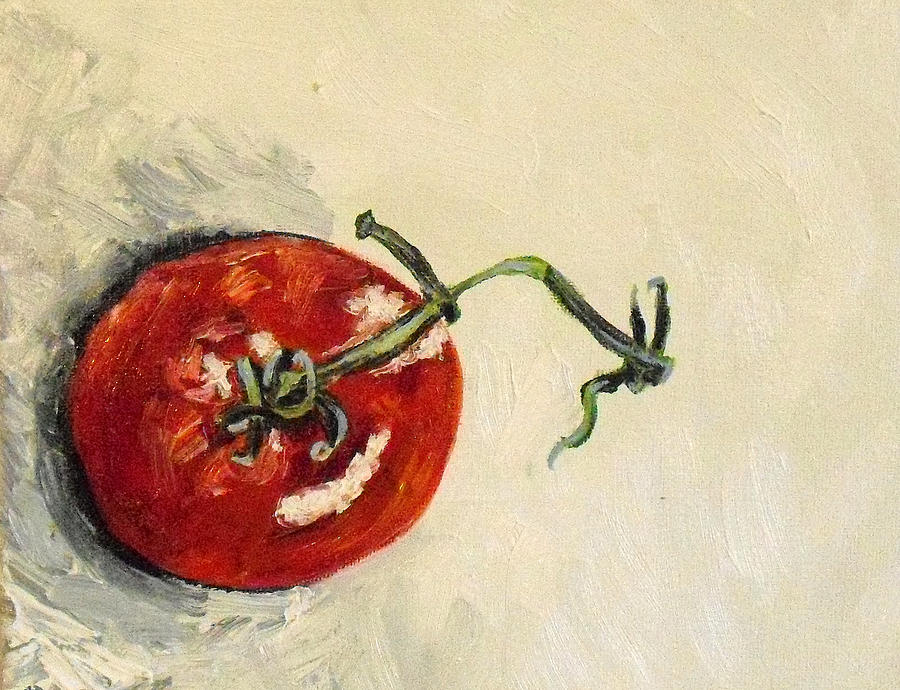 Tomato Painting by Melissa Torres