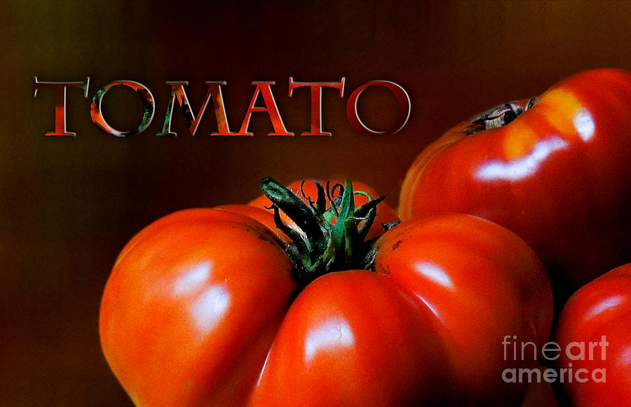 Tomato Photograph by Mim White