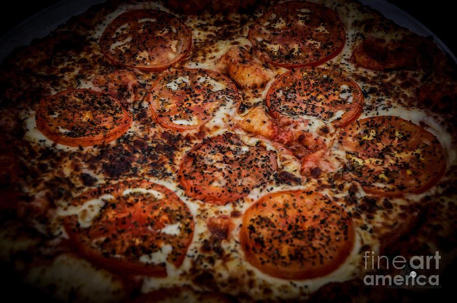 Tomato Pizza Photograph by Ronald Grogan