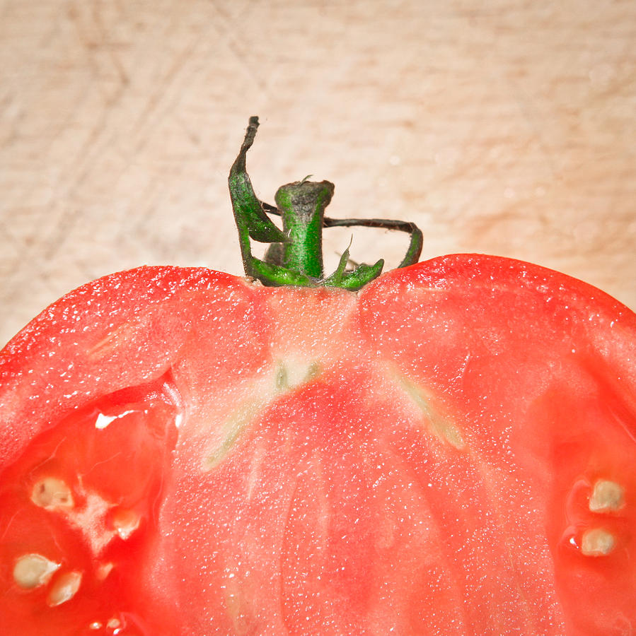 Juice Photograph - Tomato by Tom Gowanlock