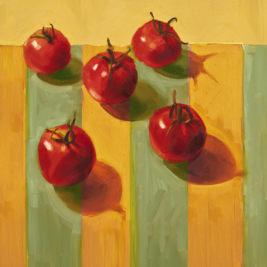 Tomato Painting - Tomatoes by Cathy Locke