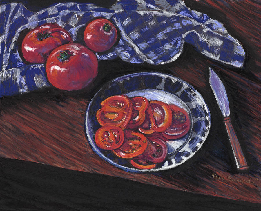 Tomatoes Pastel by Dale Bernard