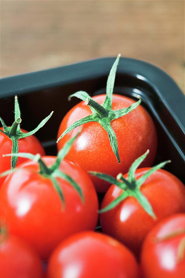 Tomatoes In A Tray Photograph by Gustoimages/science Photo Library