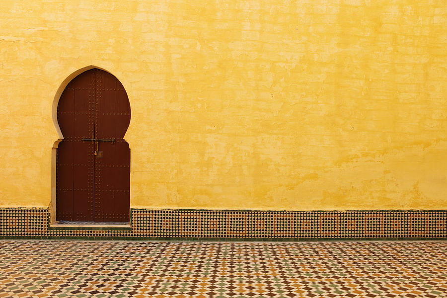 Tomb of Moulay Ismail, Meknes, Morocco Photograph by Tunart