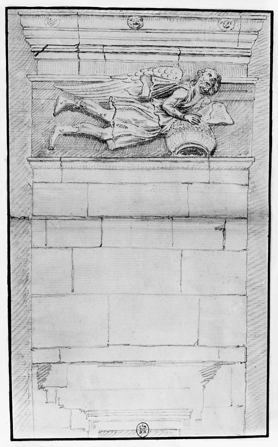 Tomb Of Socrates, 1674 Drawing by Granger