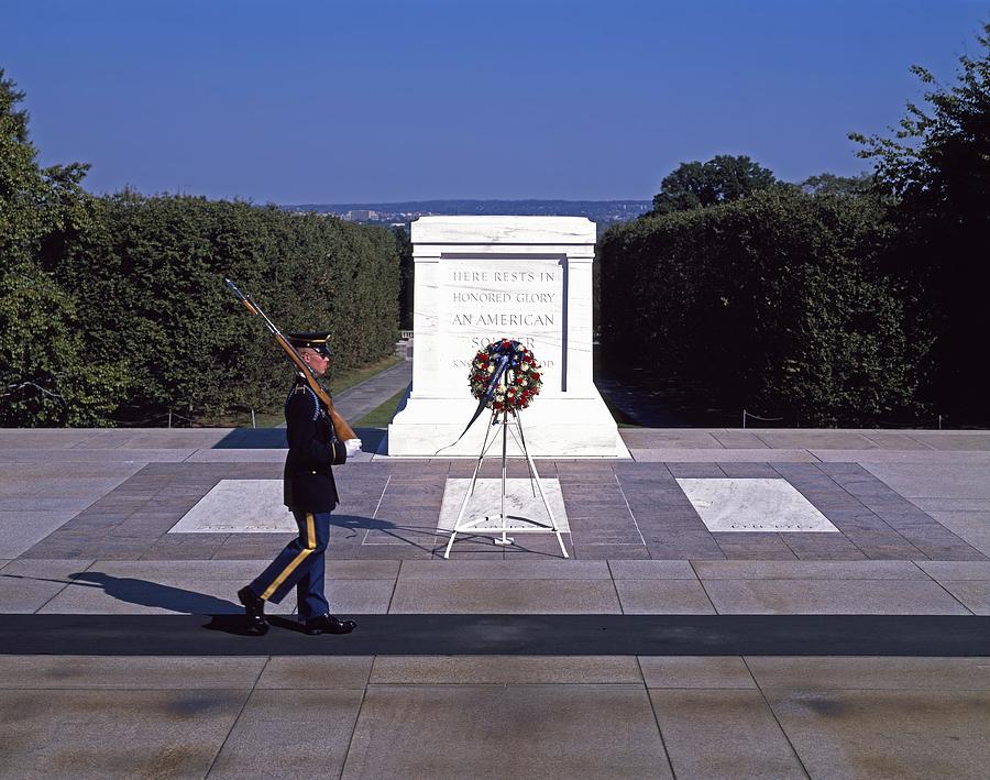 Tree Photograph - Tomb of the Unknown Soldier by Mountain Dreams