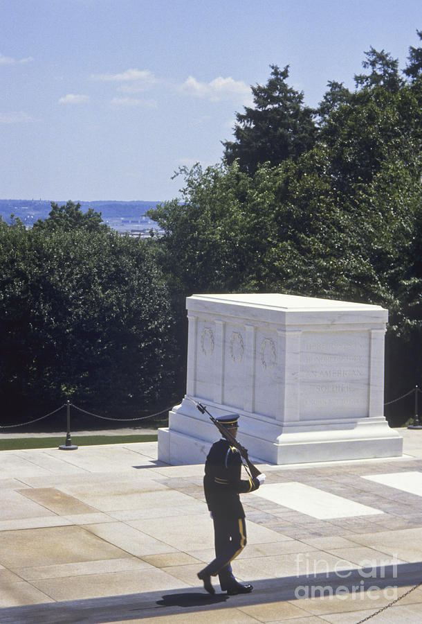 Tomb Of Unknown Soldier Photograph by Richard and Ellen Thane