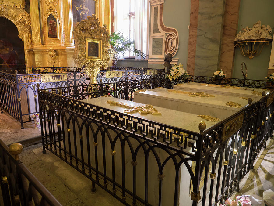 Tombs In The Peter And Paul Cathedral Photograph by Panoramic Images
