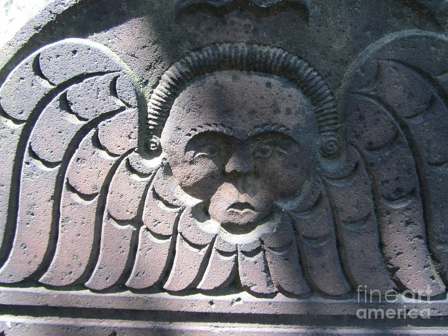 Tombstone Angel Photograph by Susan Carella