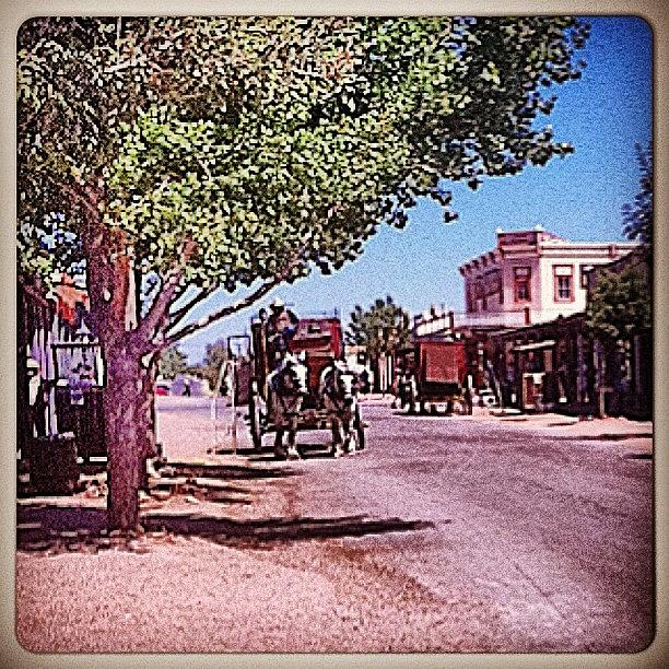 Arizona Photograph - Tombstone Stage Coach  #worldplaces by Jamie  Zarrati