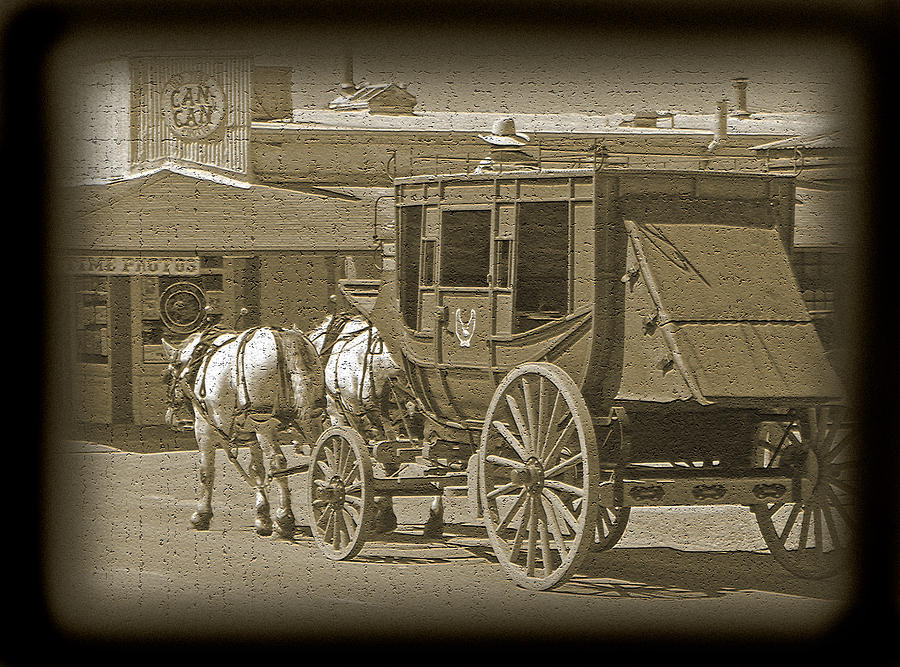Tombstone Stagecoach Photograph by JustJeffAz Photography