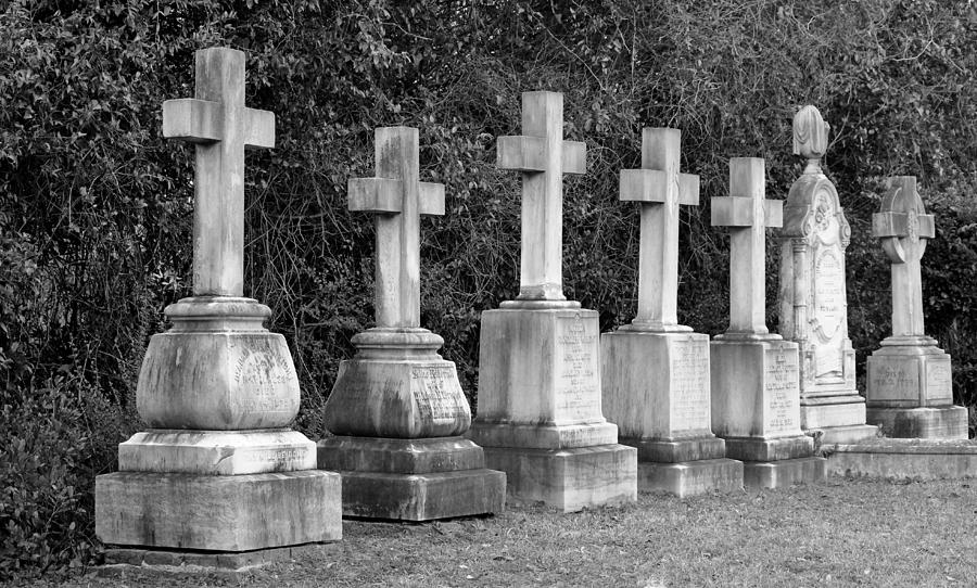 Tombstones Photograph by Cynthia Guinn