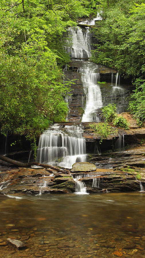 Waterfall Photograph - Toms Branch Falls by Harold Rau