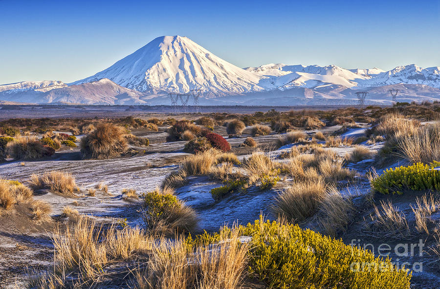 Tongariro National Park New Zealand Photograph by Colin and Linda McKie