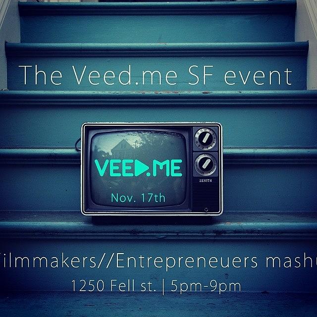 Tonight!! A Veed.me Event In Sf. A Photograph by Yoav Hornung